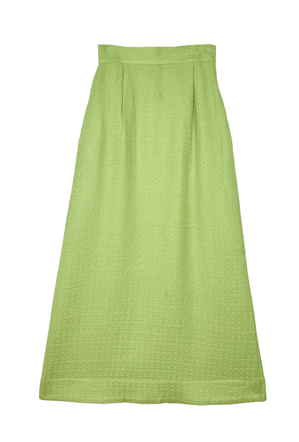 Hostess Skirt - Lime Sherbet Tweed