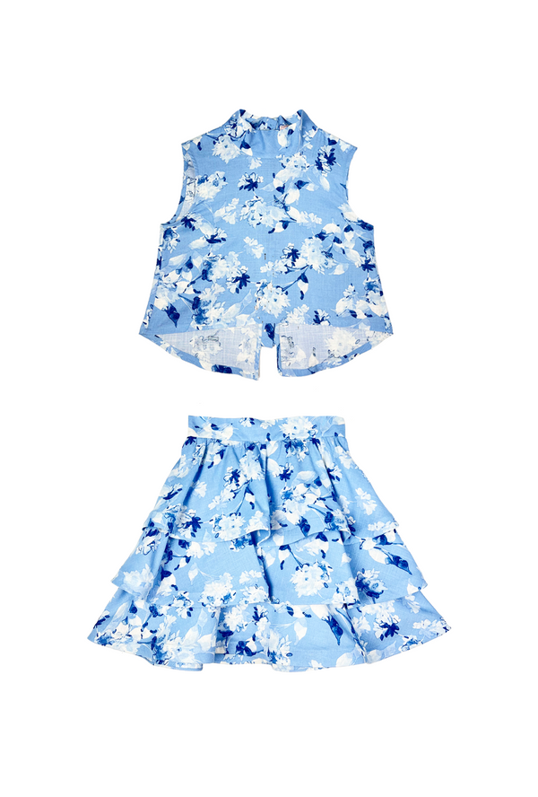 Black Friday Hostess Top + MINI Teagan Set - Hydrangea