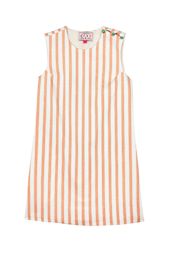Jackie Dress - L'Orange Stripe