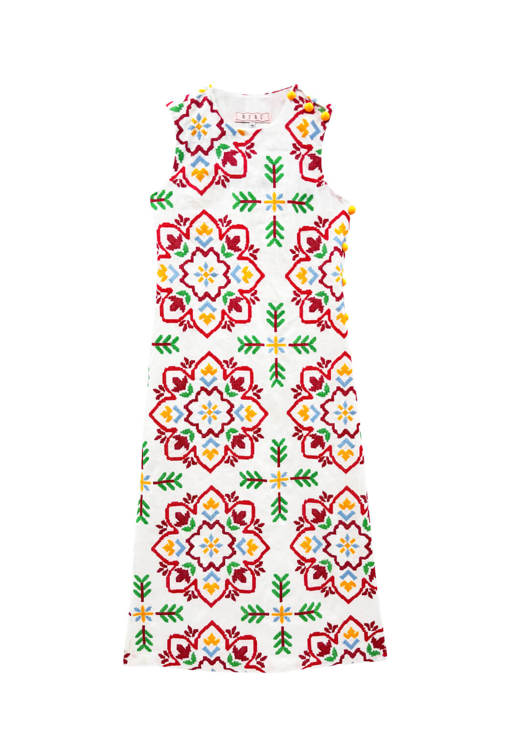 Jackie Dress Tea Length - Cross Stitch