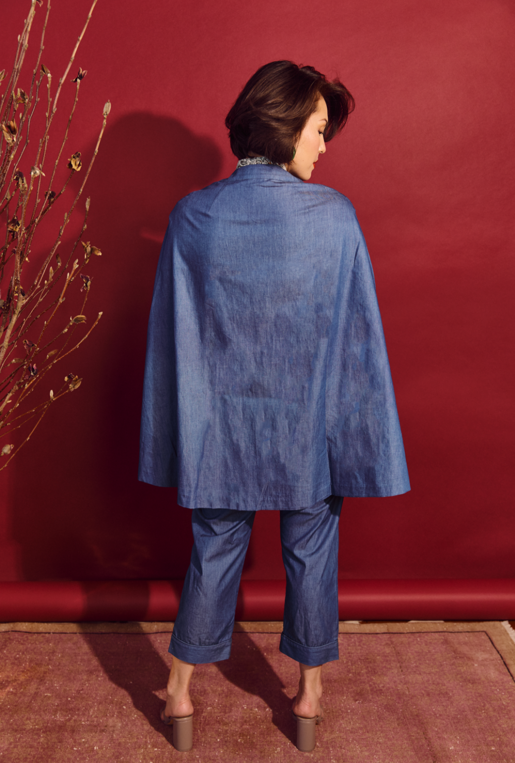 SAMPLE - Le Cape - Dark Chambray