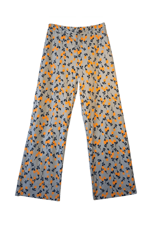 Le Culottes Full Length Persimmon Floral