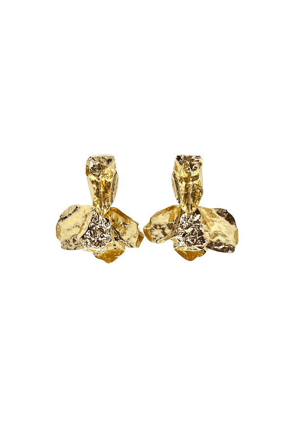Le Petals Earrings - Gold