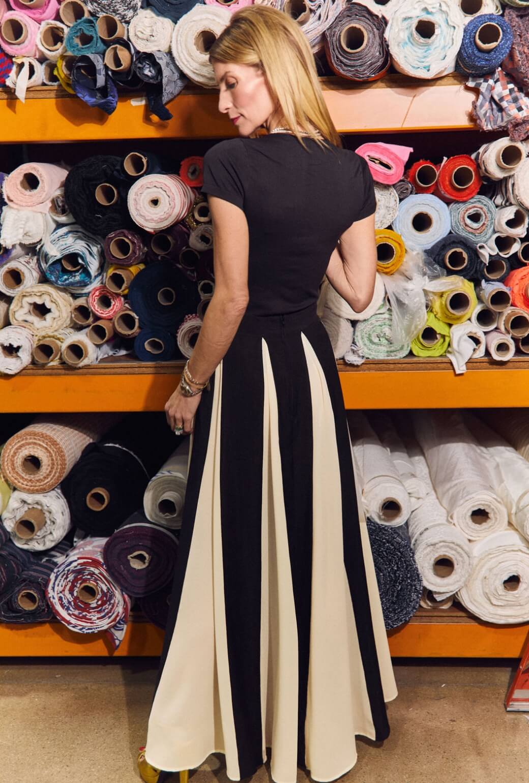 Le Crew Neck Body Suit - Black