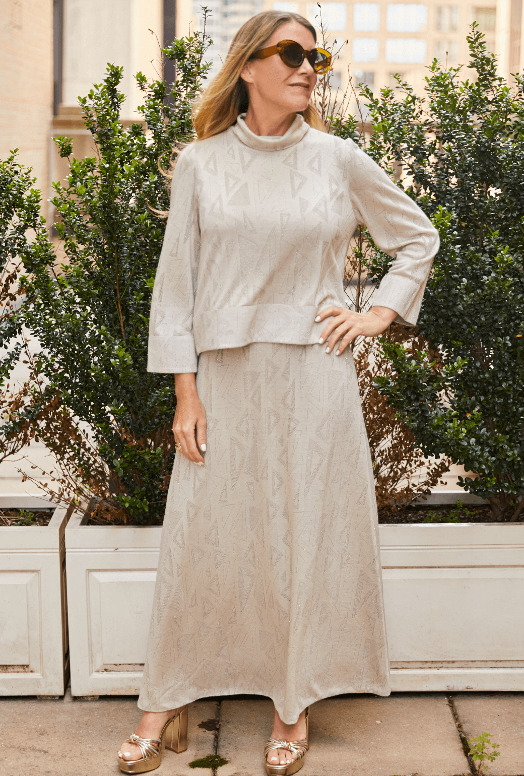 SAMPLE - Buru x Tori Mellott Leland Skirt - Shimmer Knit