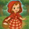Costume Template: LITTLE RED RIDING HOOD
