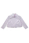 Buru x Old Soul Etiquette Long Sleeve Twiggy Top - Purple Windowpane Plaid