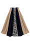 Lucinda Circle Skirt - Ivory & Black