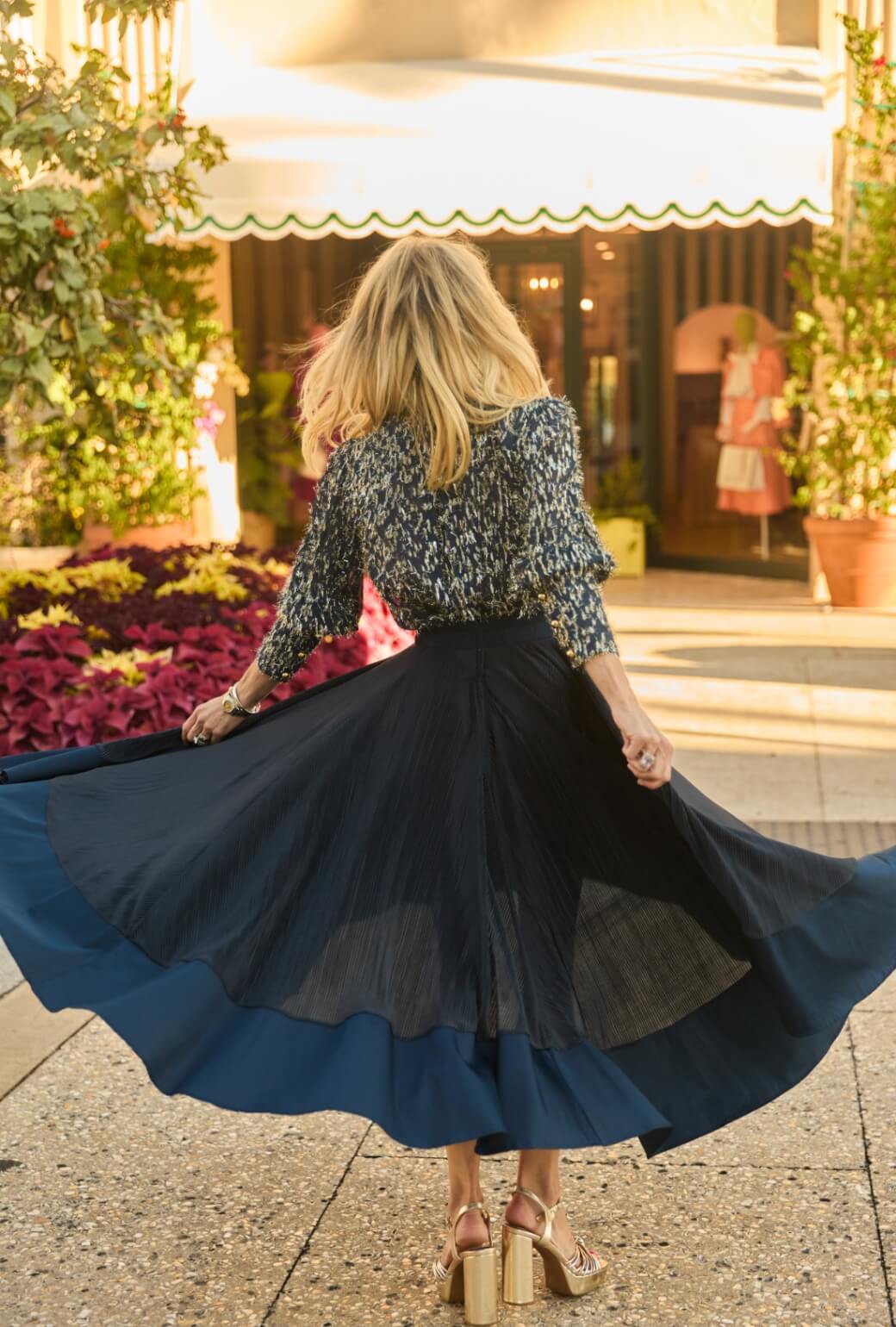 Lucinda Skirt - Midnight