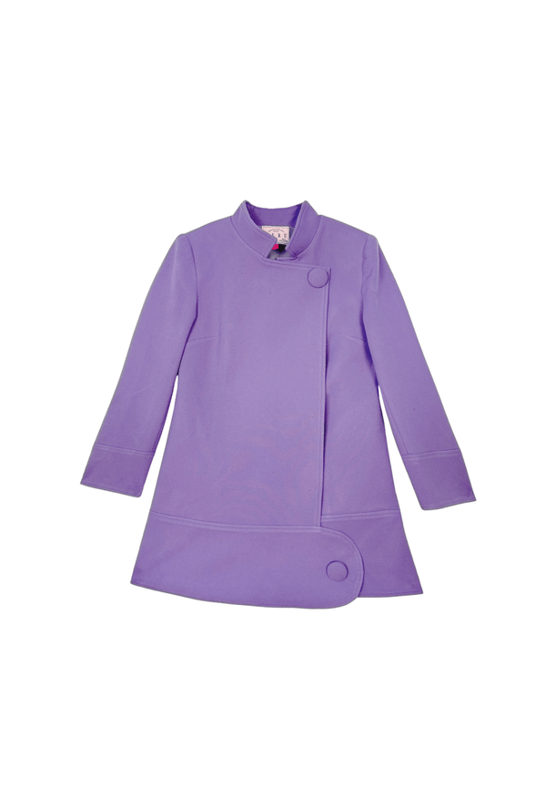 SAMPLE - Buru x Tori Mellott MOD Girls Coat - Brushed Lilac