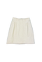 Maggie Mini Skirt - Oatmeal Wave