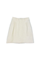SAMPLE Maggie Mini Skirt - Oatmeal Wave