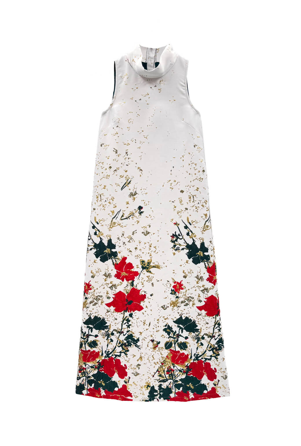 Maxi Mod Dress - Holiday Brocade