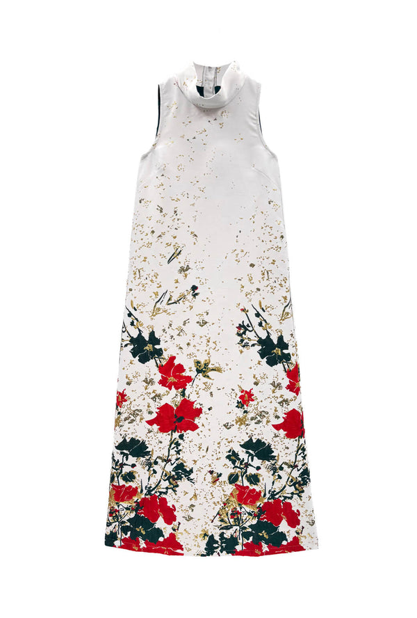 Maxi Mod Dress - Holiday Brocade
