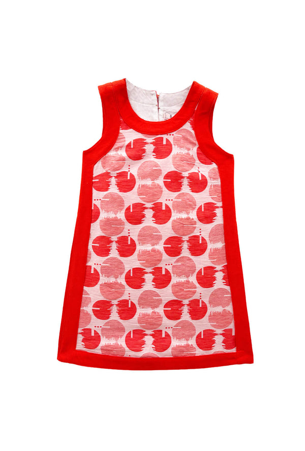 Mini Bermuda Set - Tomato Jacquard