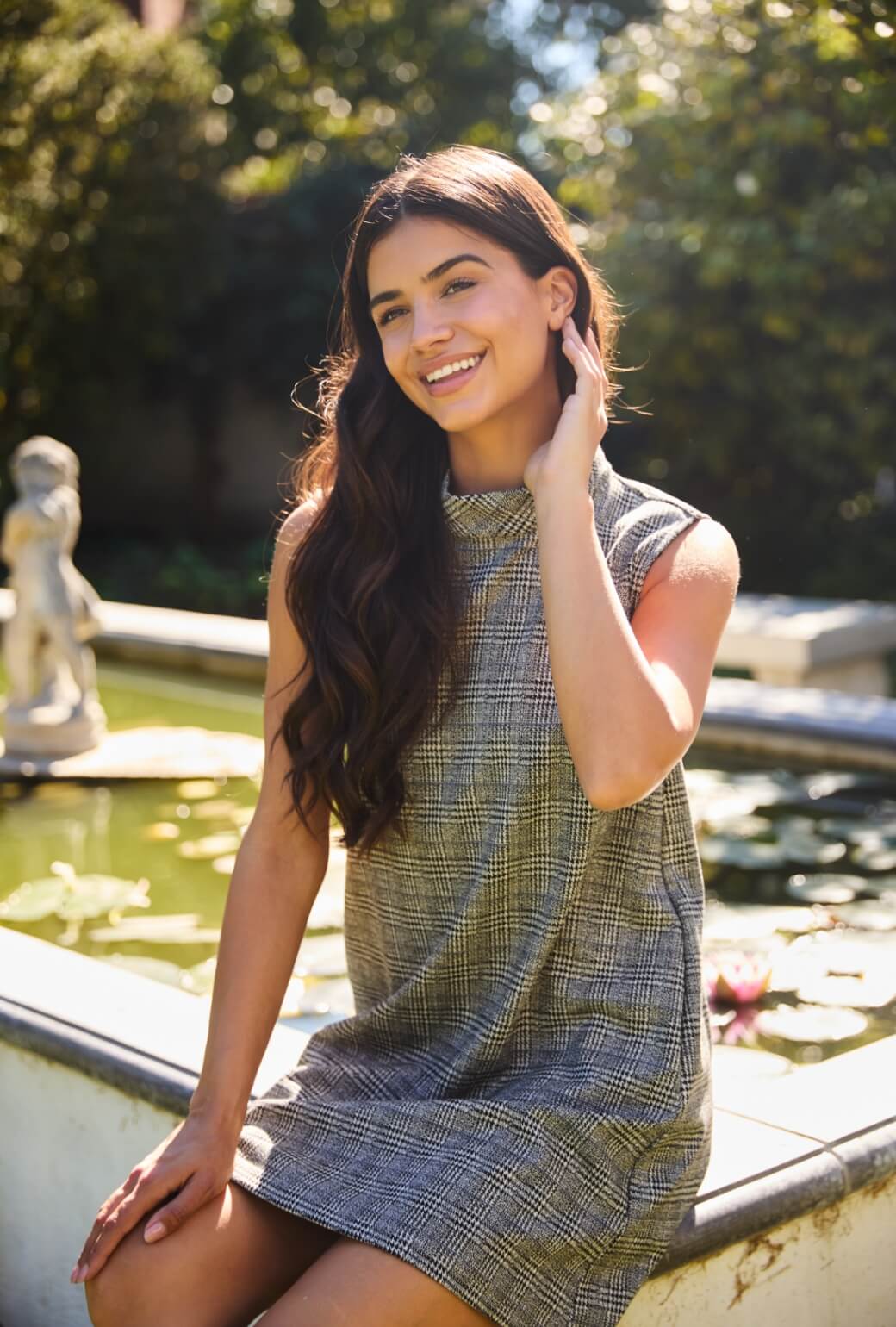 Mod Dress - Glen Plaid