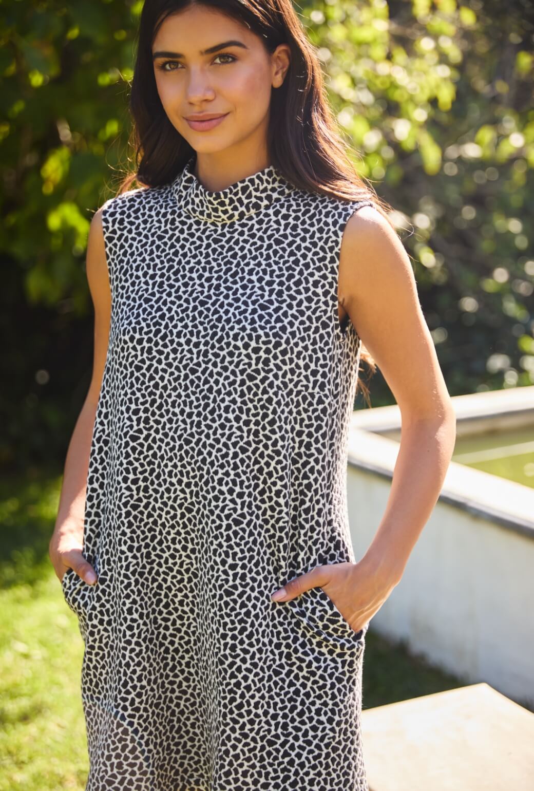 Mod Dress - Abstract Animal