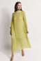 Palm Canyon Kaftan - Lime Sheer Dot