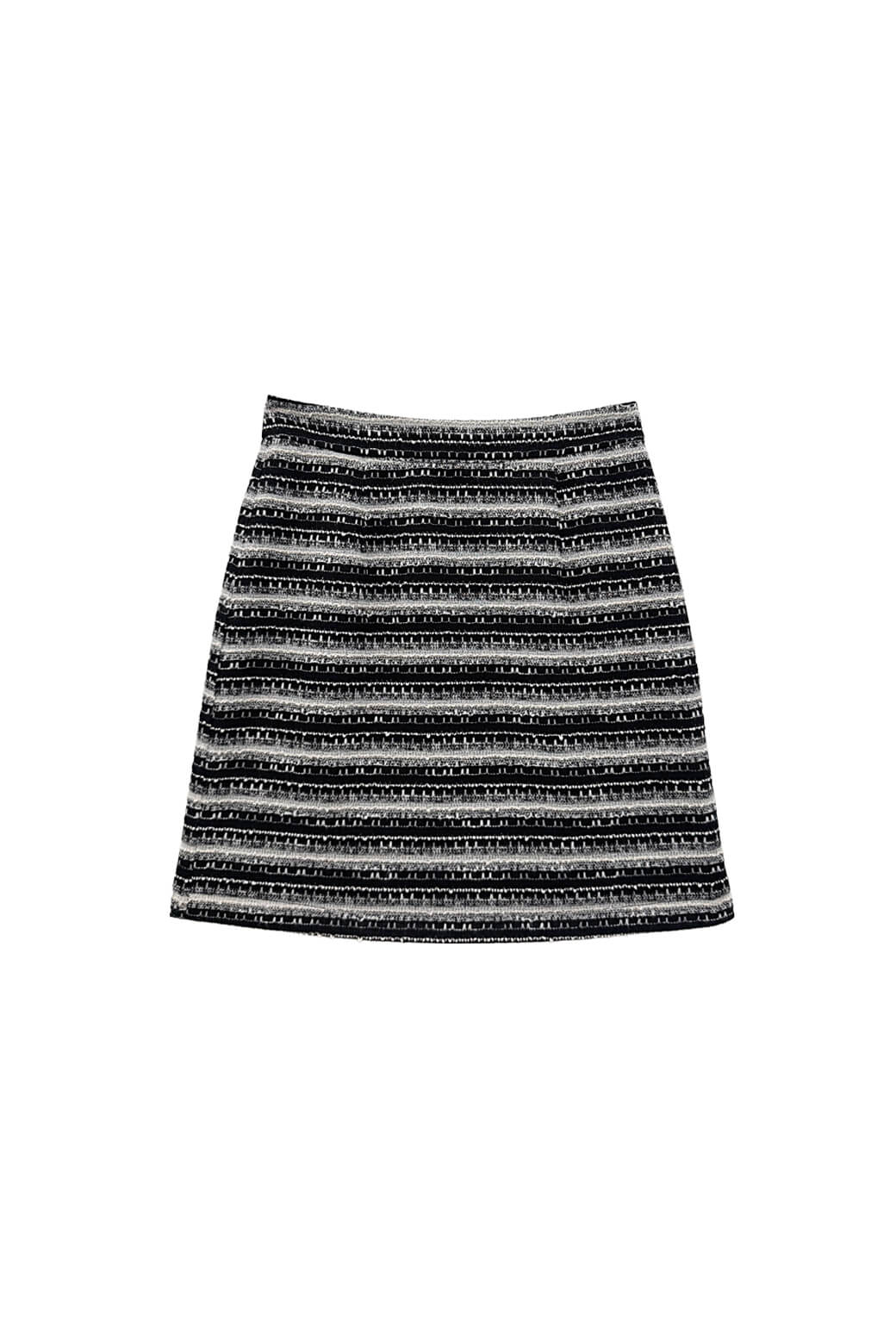 Pencil MINI Skirt - Black Lurex Bouclé