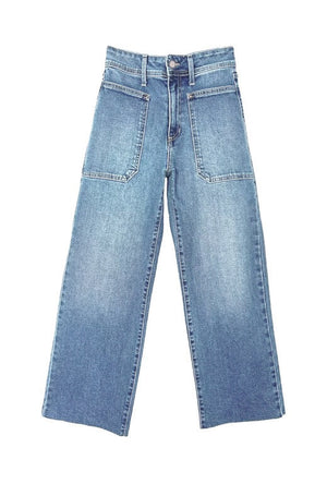 High Rise Sailor Jeans - Everyday Wash