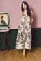 Pillar Gown - Citron Vines