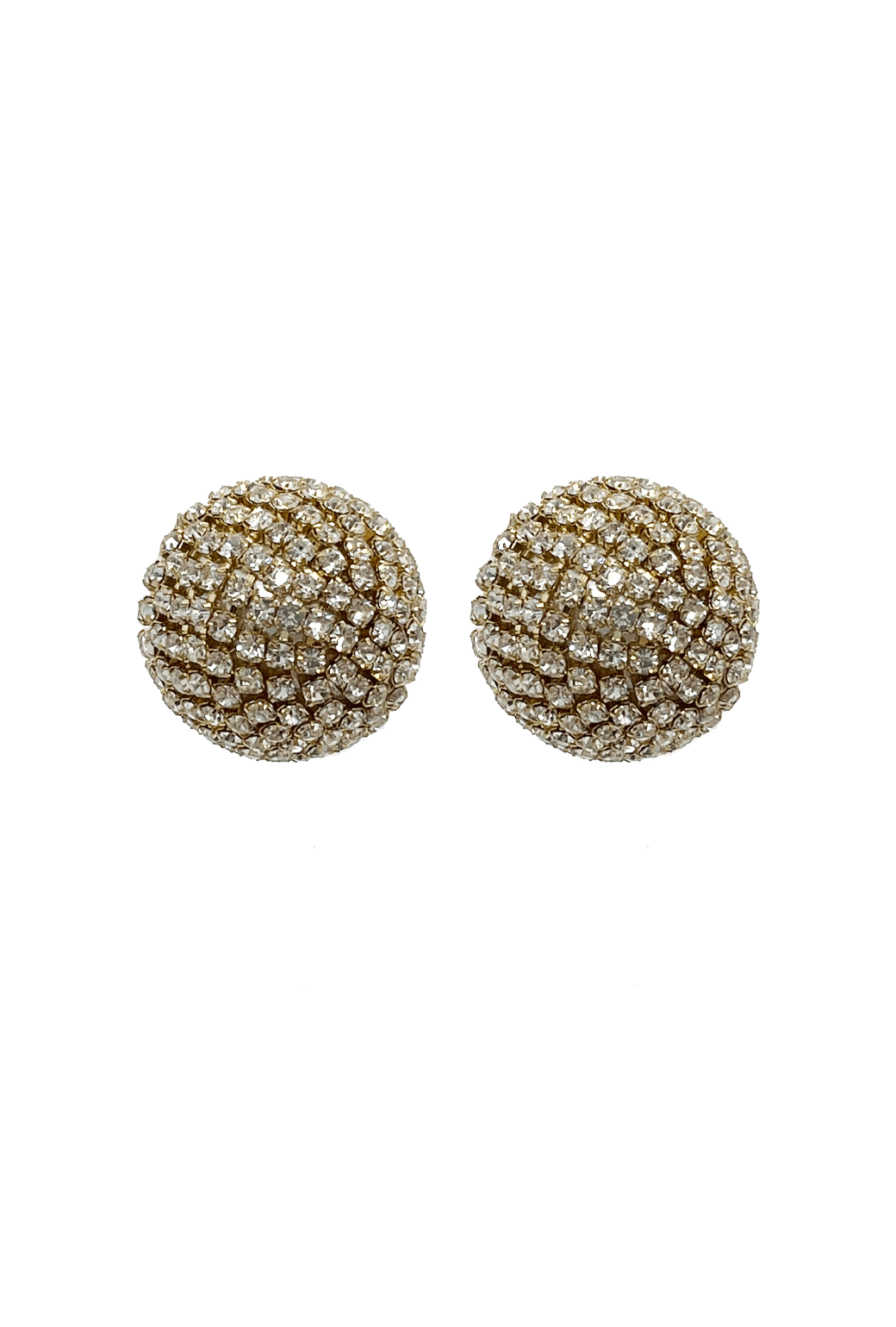 Rhinestone Balls - Gold