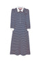 Rugby Dress Midi - Blue Stripe
