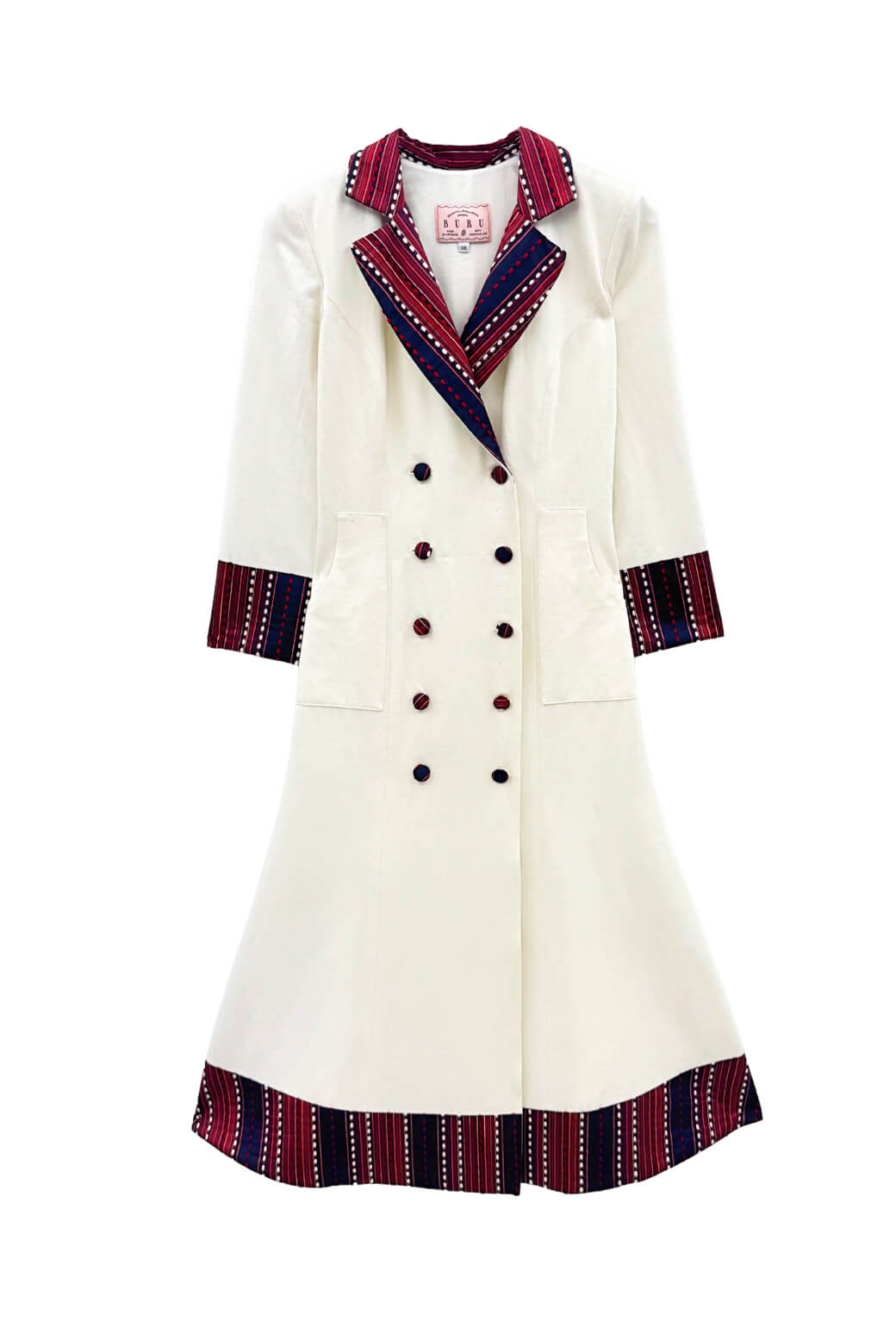 Run for the Roses Coat Dress - Ivory
