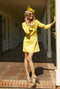 Run for the Roses Deco Dress - Sunshine