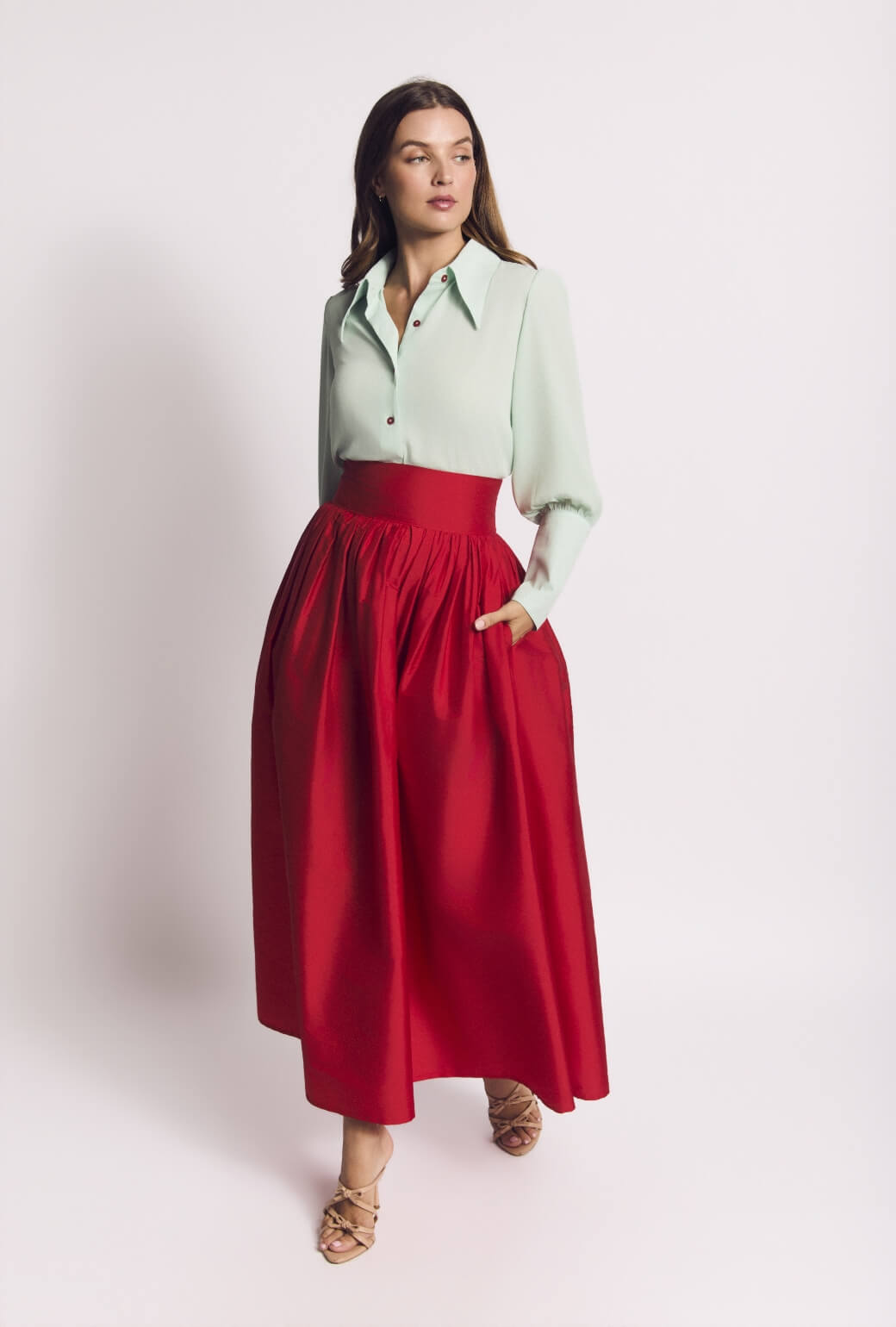 Skipper  Blouse - Mint