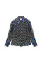 Skipper Blouse - Navy Metallic