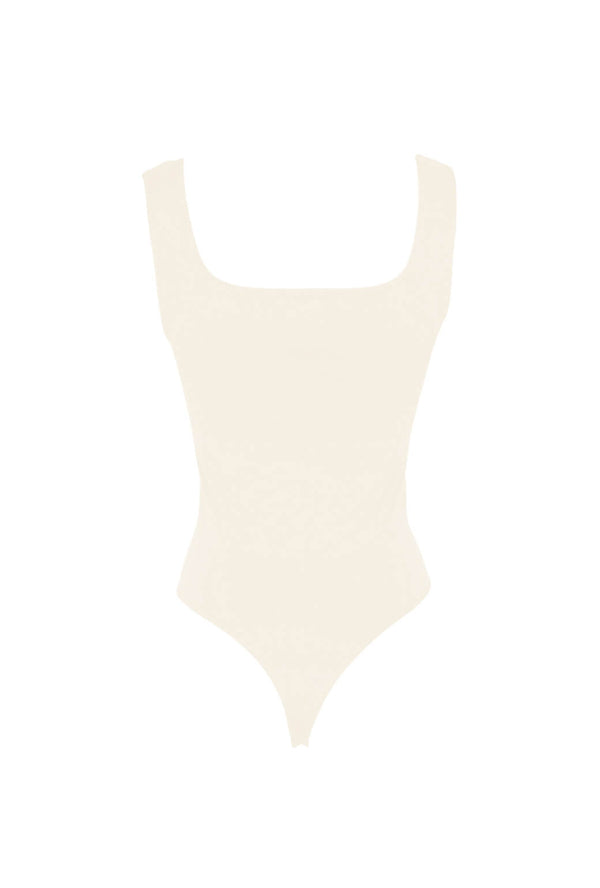 Sleeveless Body Suit - Ivory