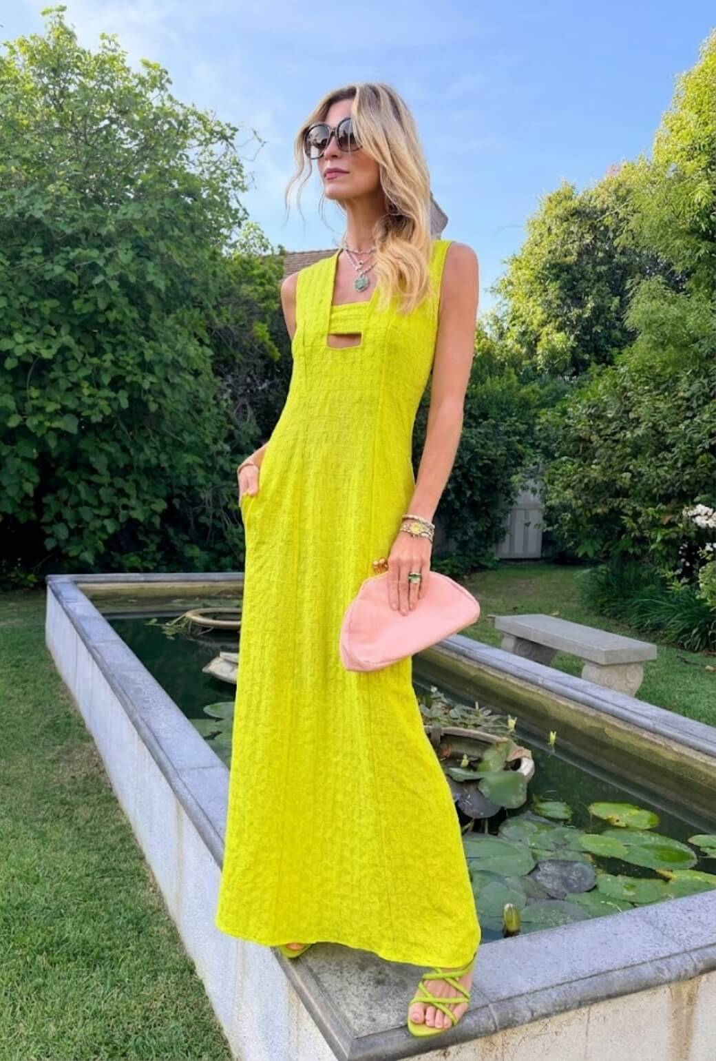 Sleeveless Deco Dress MAXI