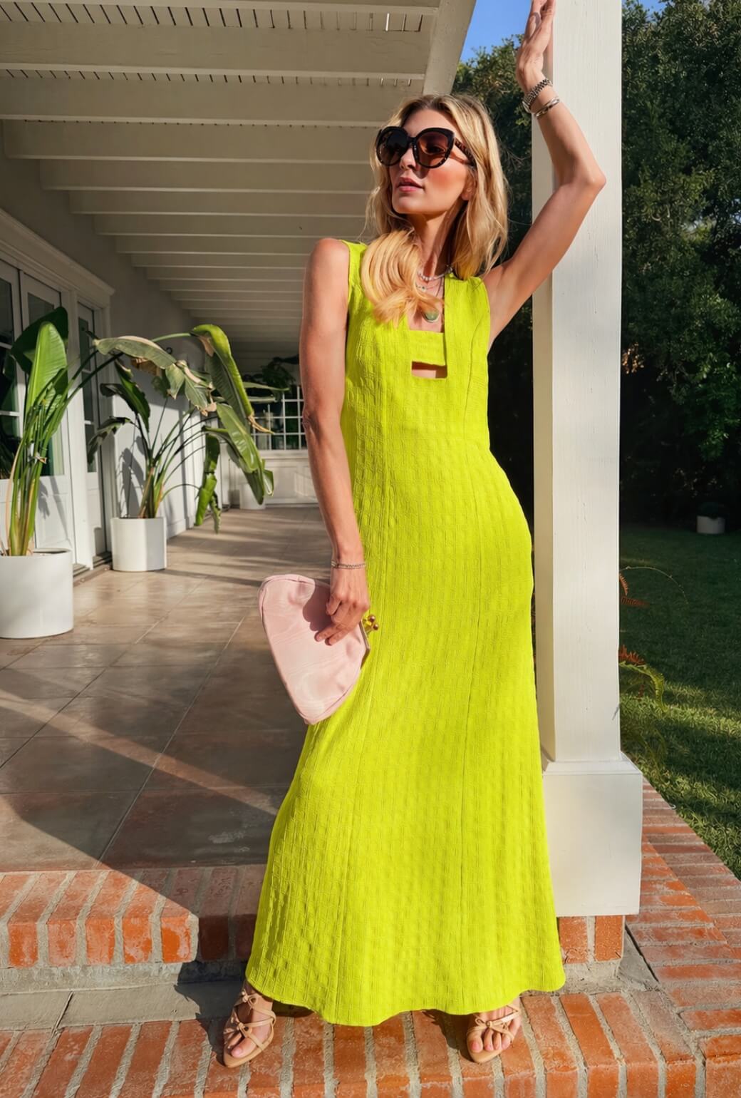 Sleeveless Deco Dress MAXI