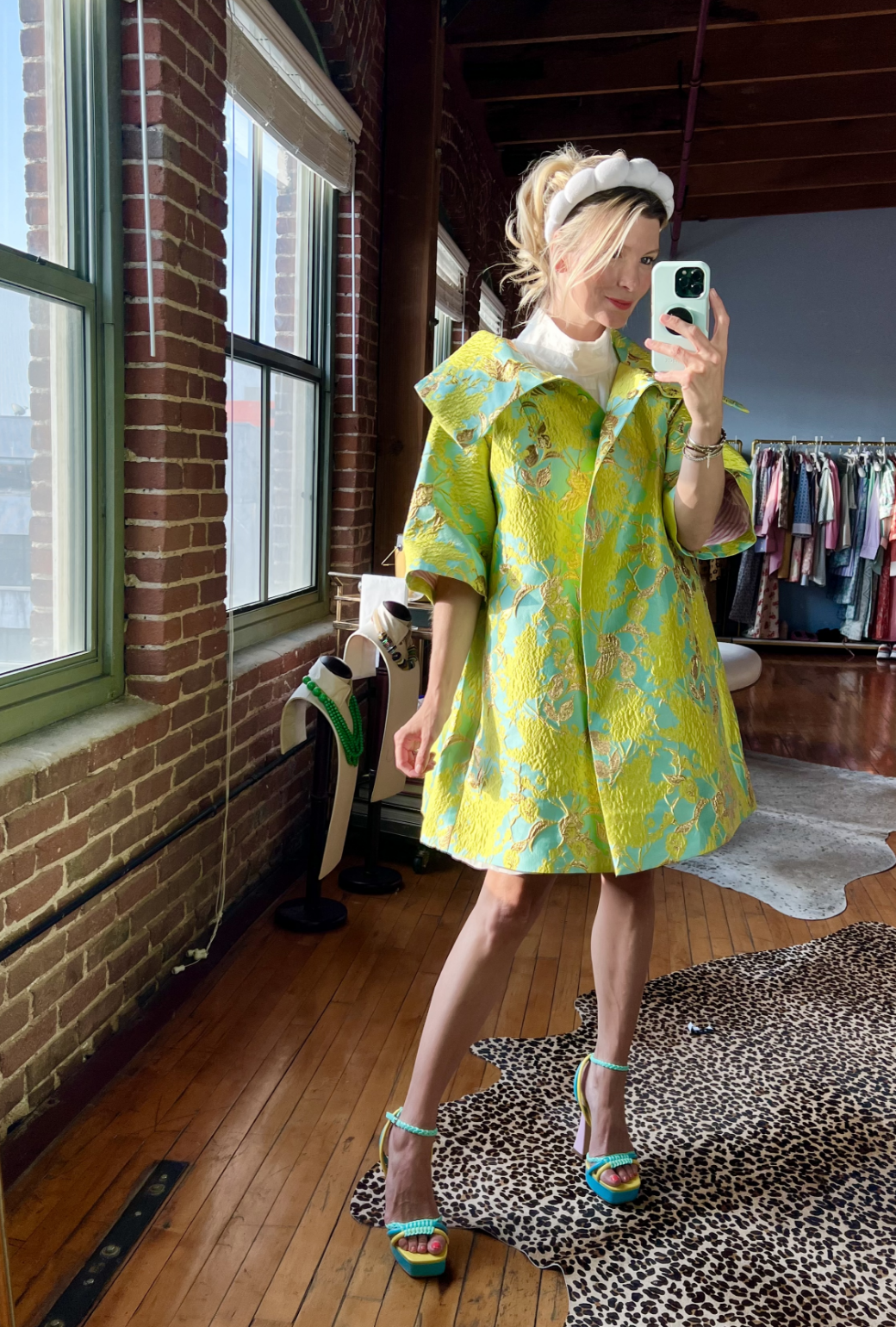 Mod Yellow Bubble Sunglasses