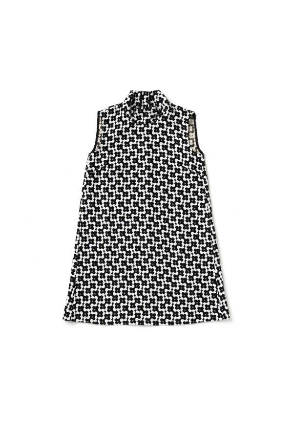 Sleeveless Mod Dress - Retro Floral