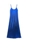 Slip Dress - Cobalt Lurex