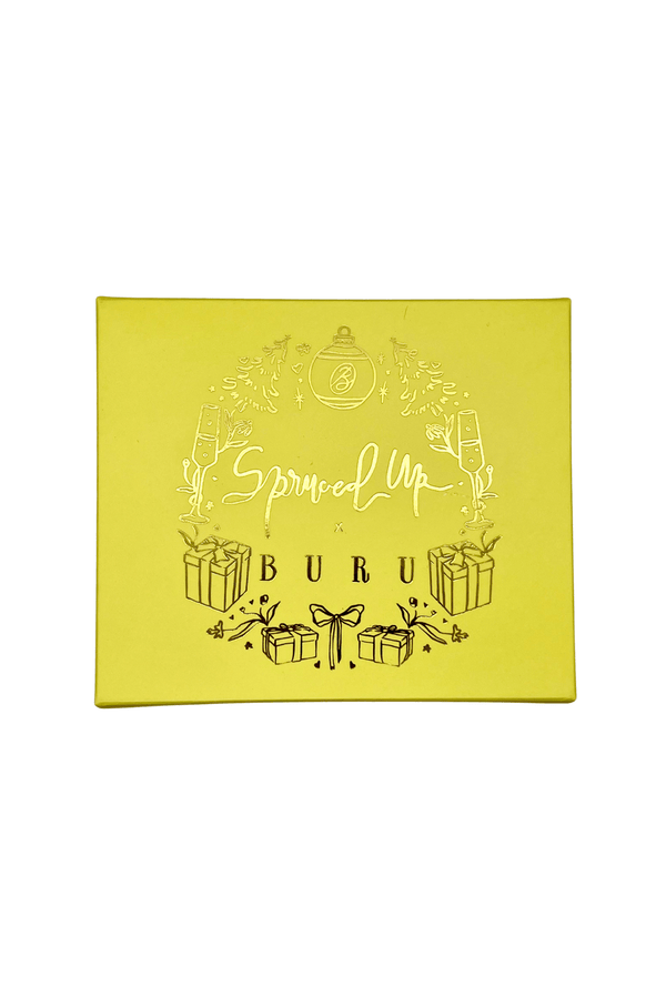 Glitter & Glass Ornament - Rhinestone Bow Mules