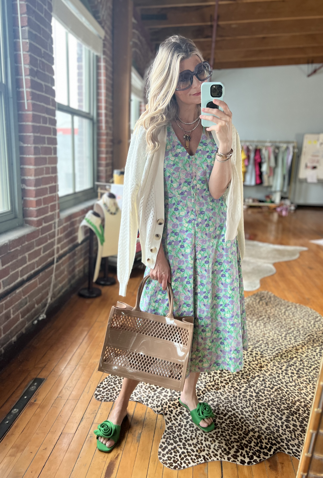 Summer Cardigan Sweater White