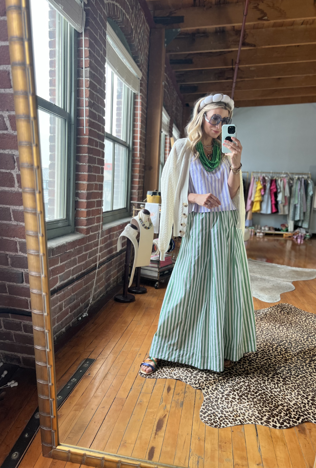 Summer white 2025 cardigan sweater