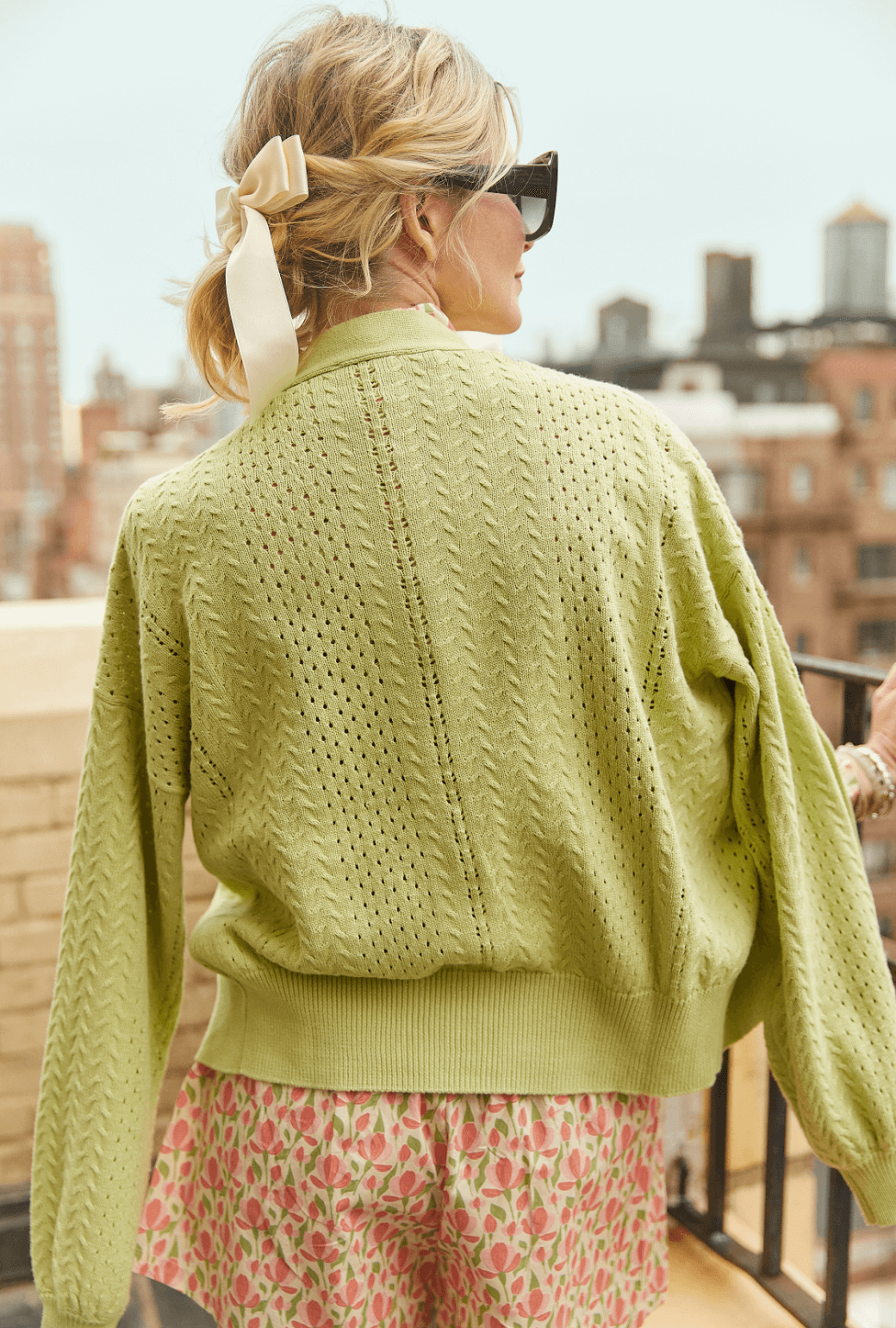 Summer Cardigan Sweater - Mint