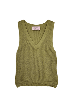 SAMPLE Sweater Tank - Olive