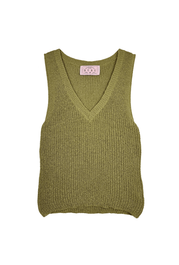 SAMPLE Sweater Tank - Olive