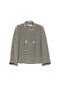 Swell Jacket - Black Striped Terry