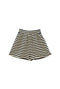 Tailored Everyday Shorts - Black Striped Terry
