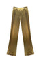 Tate Trousers - Gold Lamé
