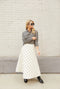 The Aprés Skirt - Ivory Puffer