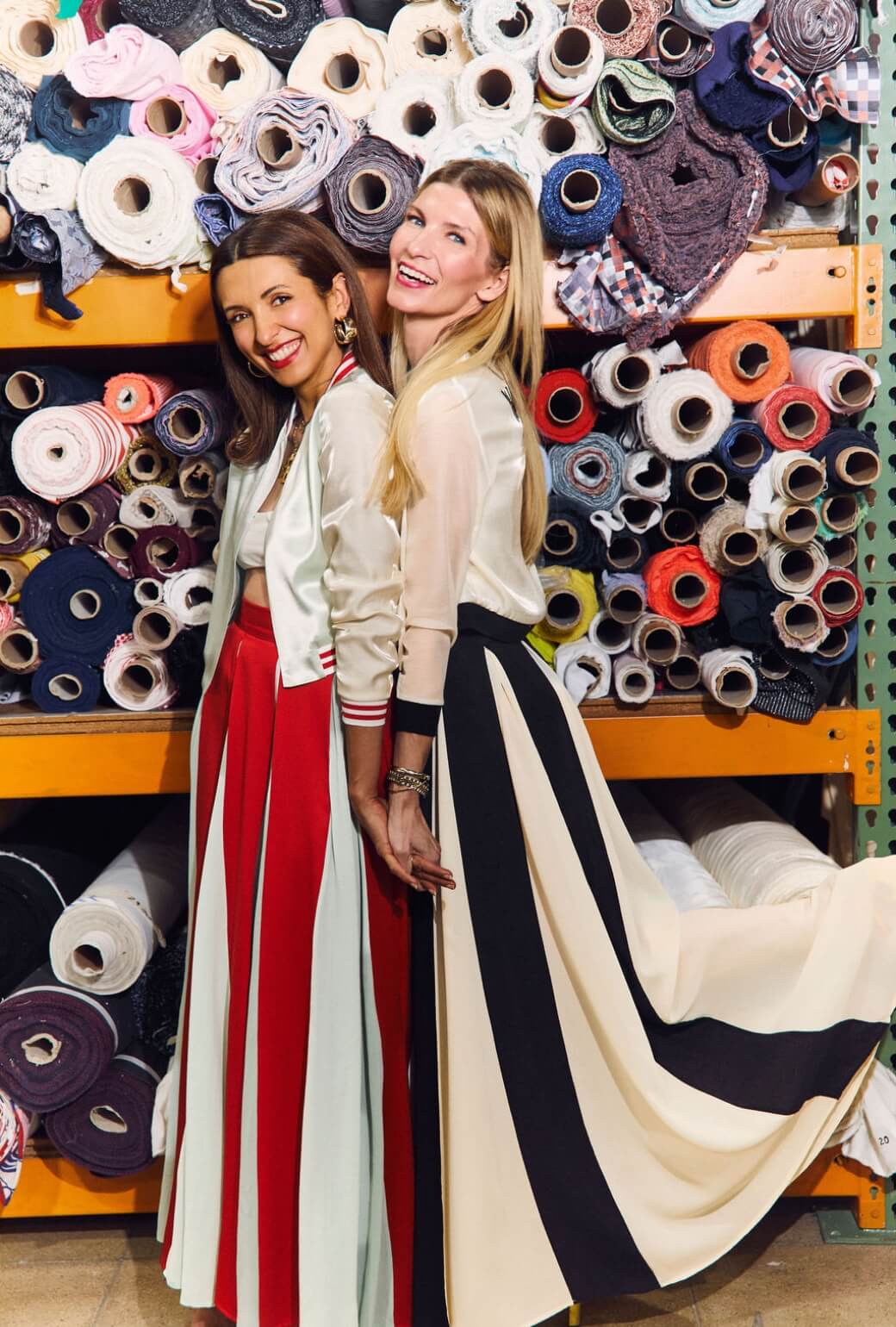 Buru x India The Beau Bomber - Ivory & Robin Egg Blue