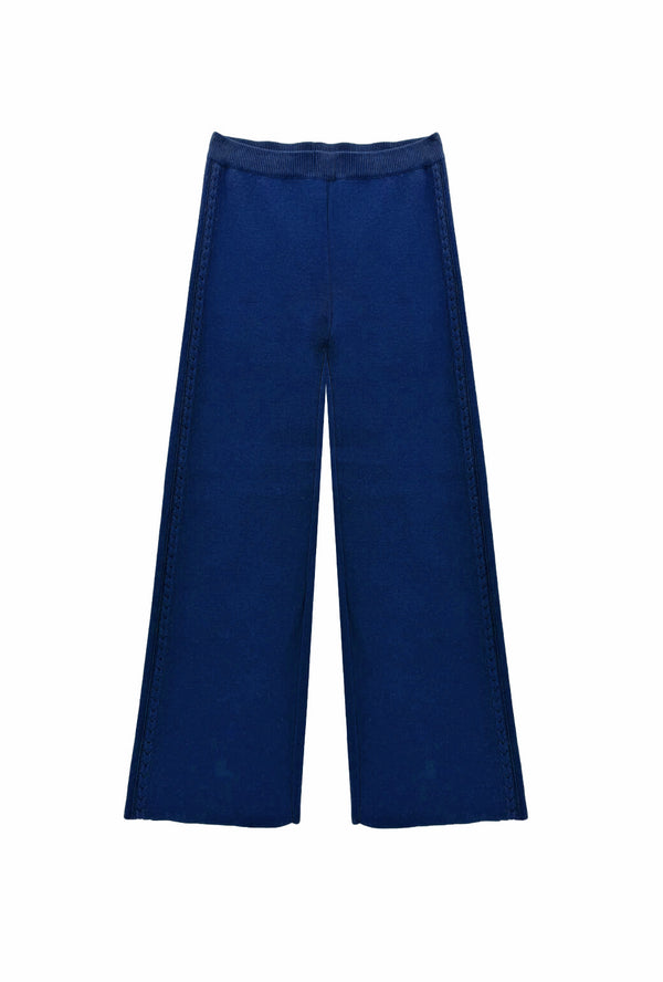 The Bee Pant - Navy Blue Knit