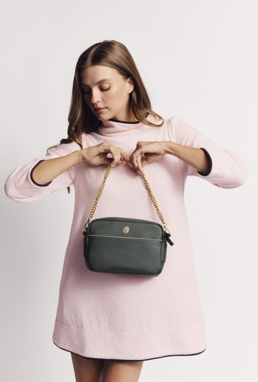 The Belmont Bag - Deep Green
